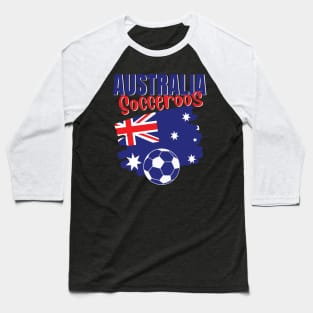 Australia socceroos Green and Gold Army Baseball T-Shirt